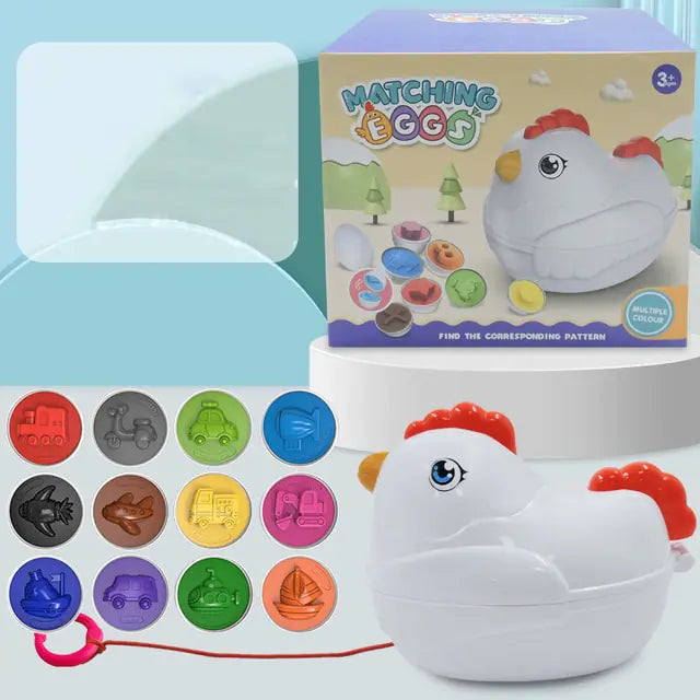 Jouet Éducatif pour Bébé Smart Egg pour enfant de 2, 3, 4 ans